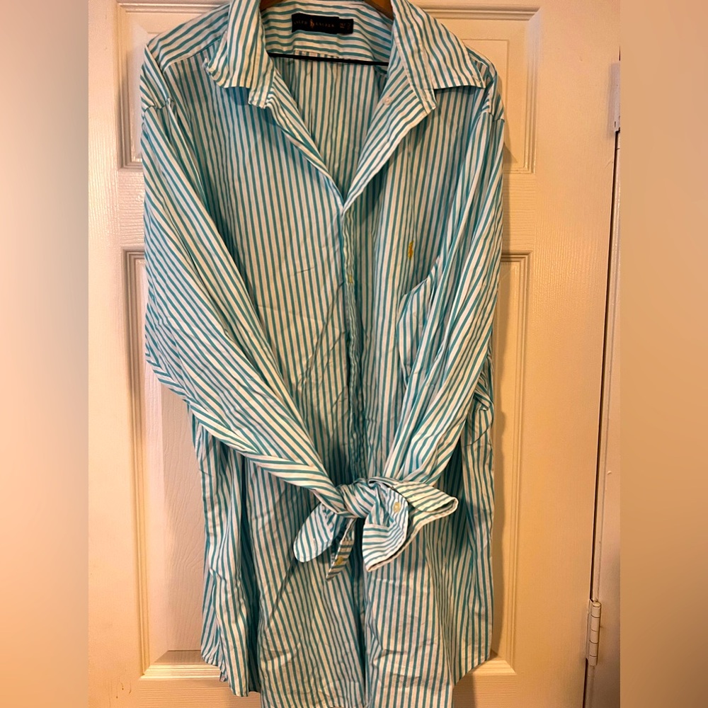 Polo button down shirt Sz 3x